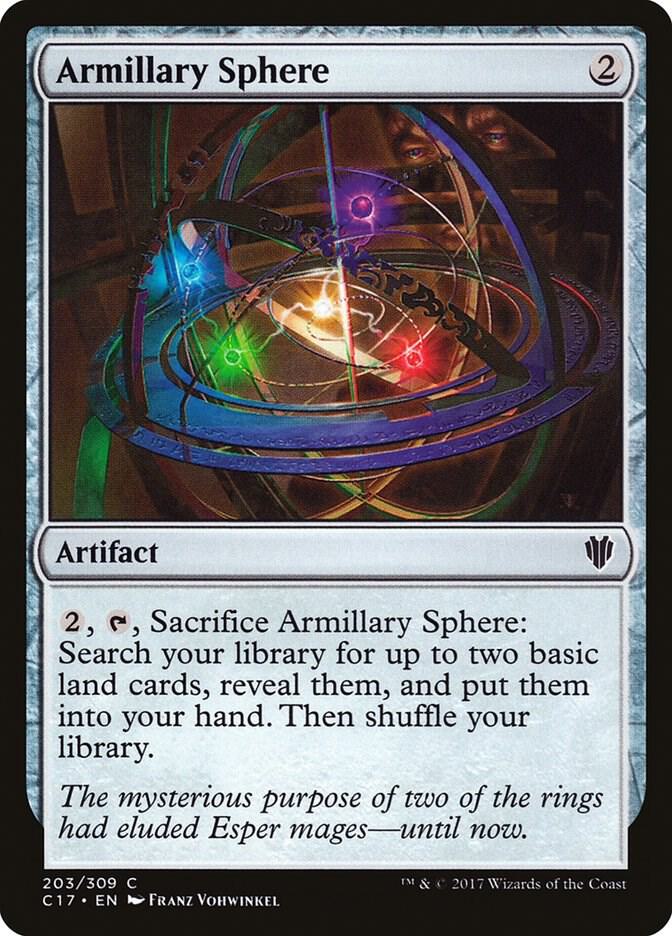 Armillary Sphere (203) [Commander 2017]