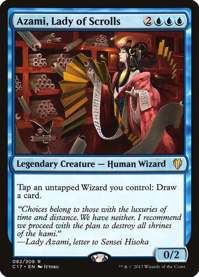 Azami, Lady of Scrolls (82) [Commander 2017]