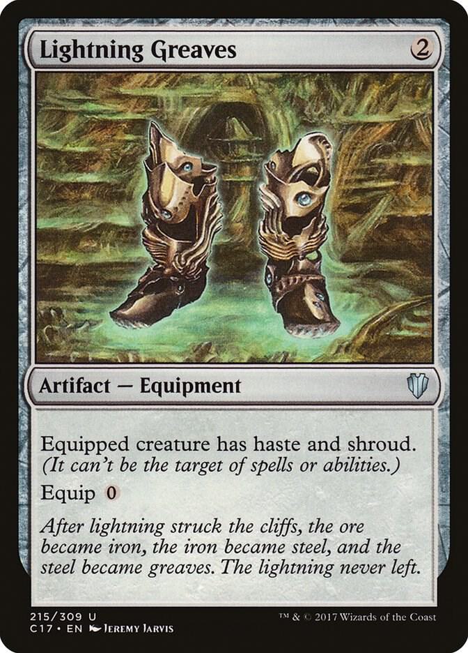 Lightning Greaves (215) [Commander 2017]