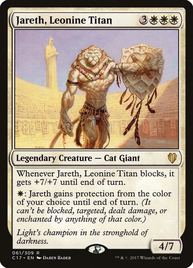 Jareth, Leonine Titan (61) [Commander 2017]