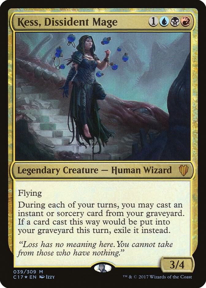 Kess, Dissident Mage (39) [Commander 2017]