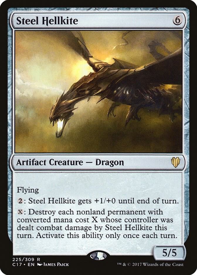 Steel Hellkite (225) [Commander 2017]