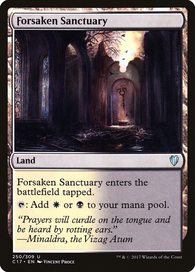 Forsaken Sanctuary (250) [Commander 2017]
