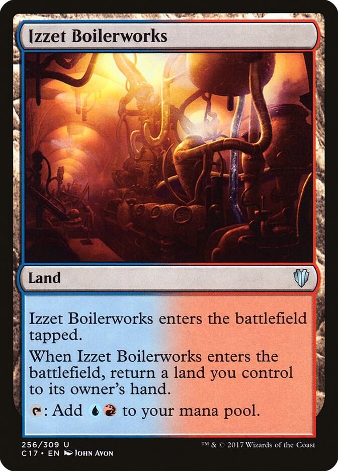 Izzet Boilerworks (256) [Commander 2017]