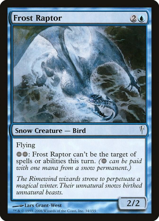 Frost Raptor (34) [Coldsnap]
