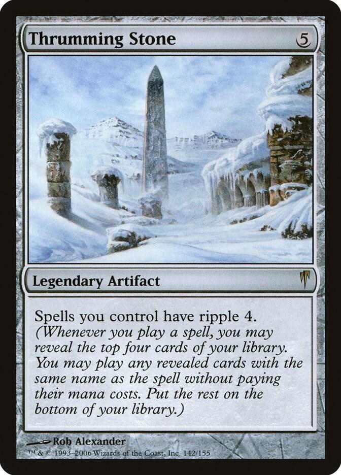 Thrumming Stone (142) [Coldsnap]