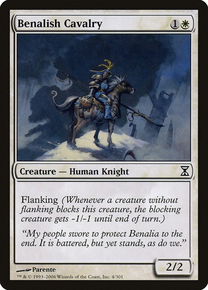 Benalish Cavalry (4) [Time Spiral]