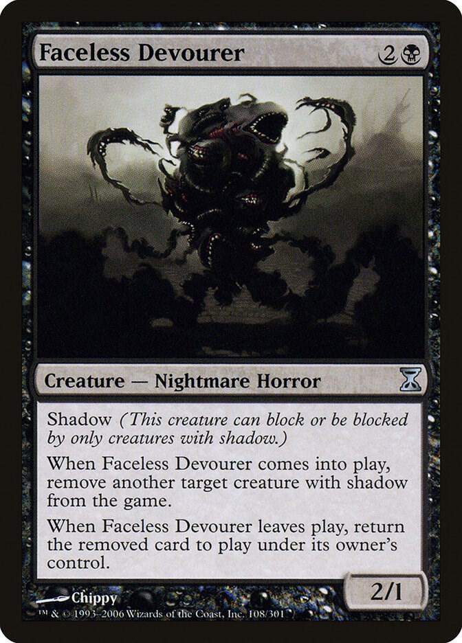 Faceless Devourer (108) [Time Spiral]