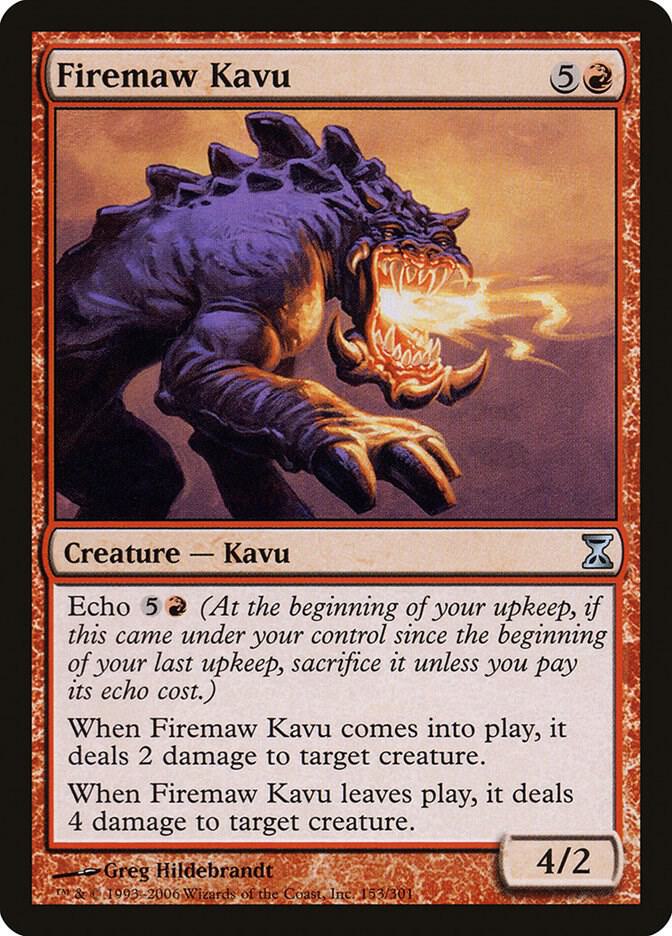 Firemaw Kavu (153) [Time Spiral]