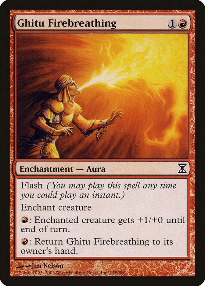 Ghitu Firebreathing (158) [Time Spiral]