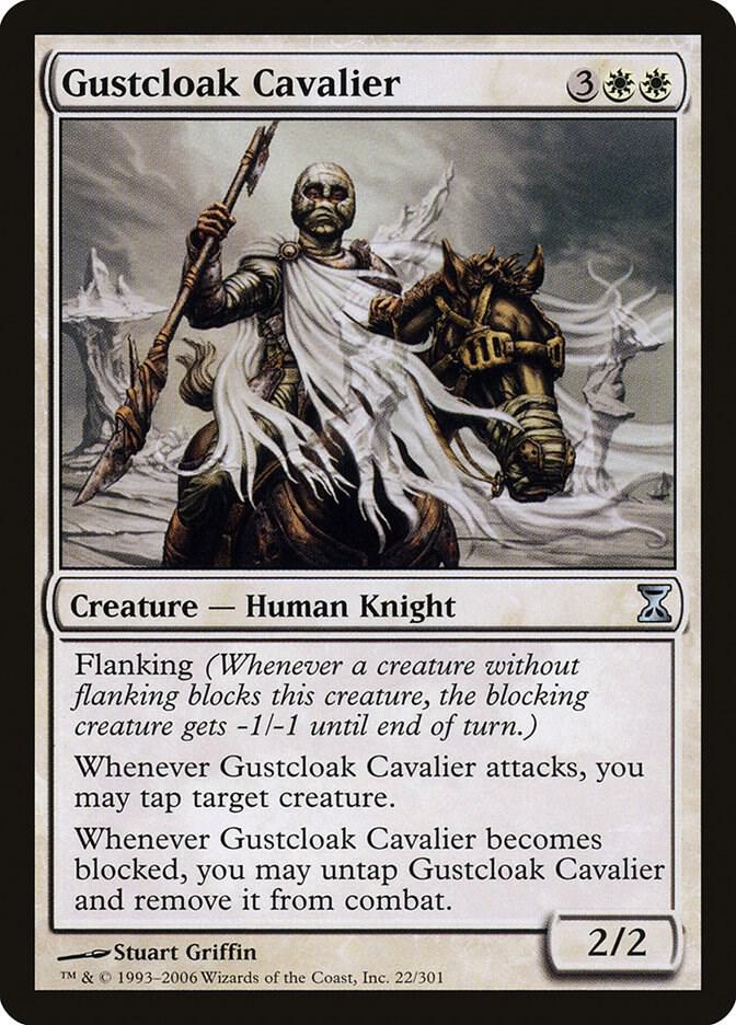 Gustcloak Cavalier (22) [Time Spiral]