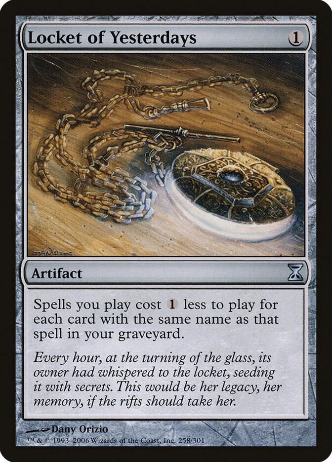Locket of Yesterdays (258) [Time Spiral]