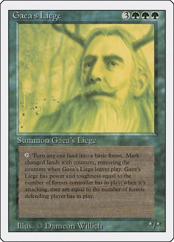 Gaea's Liege (198) [Revised Edition]