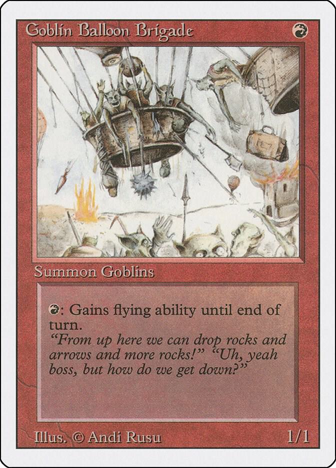 Goblin Balloon Brigade (154) [Revised Edition]