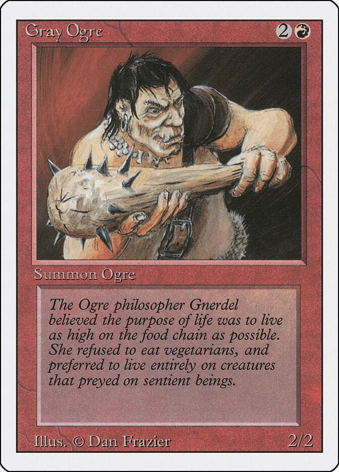 Gray Ogre (157) [Revised Edition]