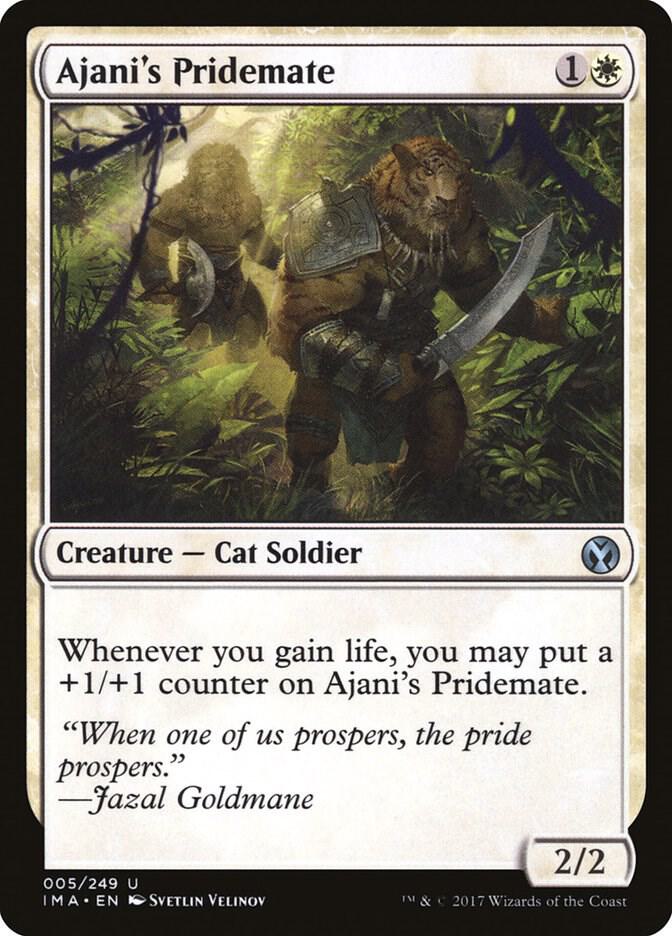 Ajani's Pridemate (5) [Iconic Masters]