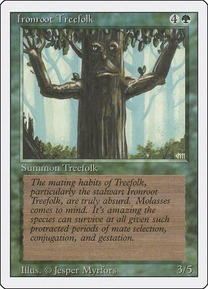 Ironroot Treefolk (204) [Revised Edition]