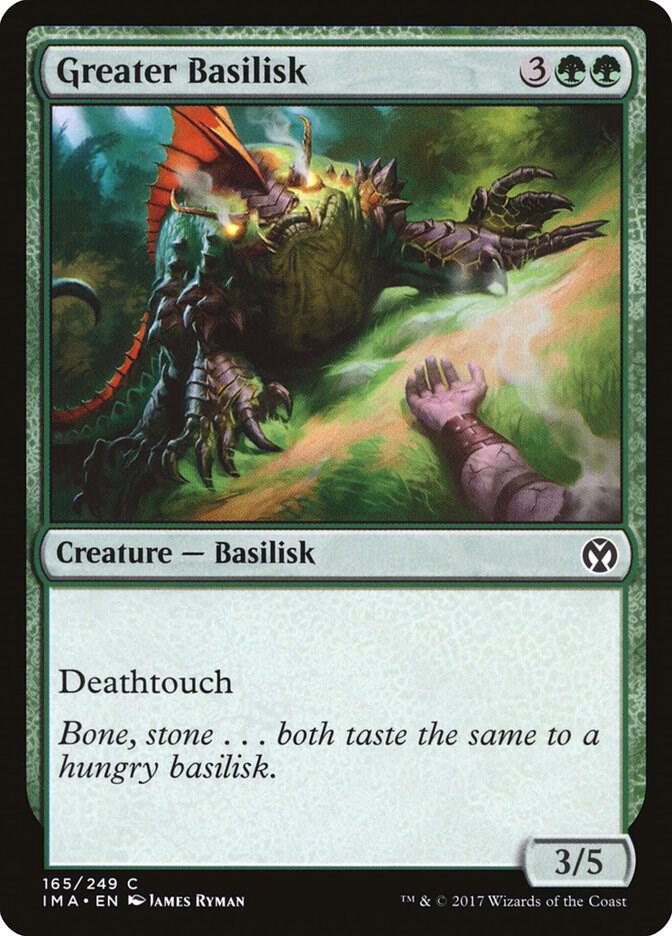 Greater Basilisk (165) [Iconic Masters]