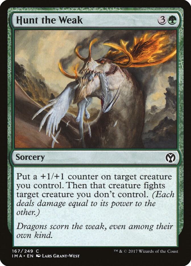 Hunt the Weak (167) [Iconic Masters]