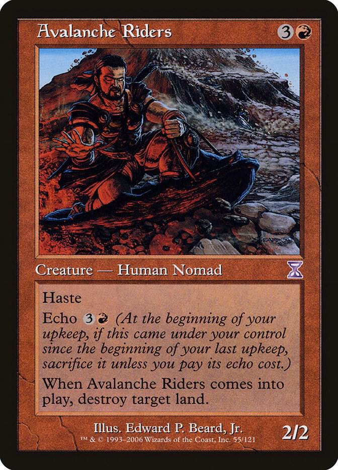 Avalanche Riders (55) [Time Spiral Timeshifted]