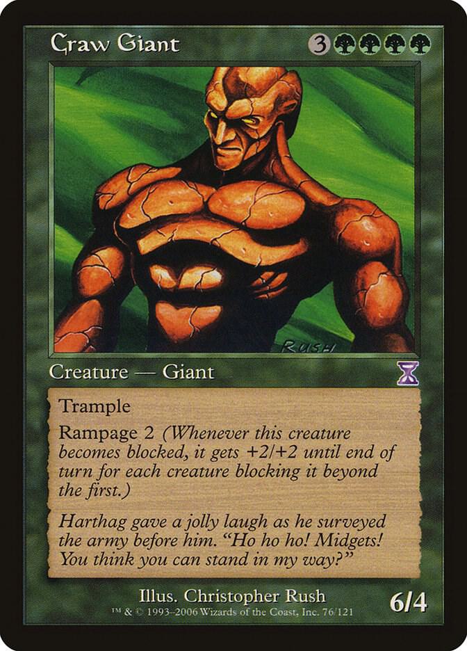 Craw Giant (76) [Time Spiral Timeshifted]