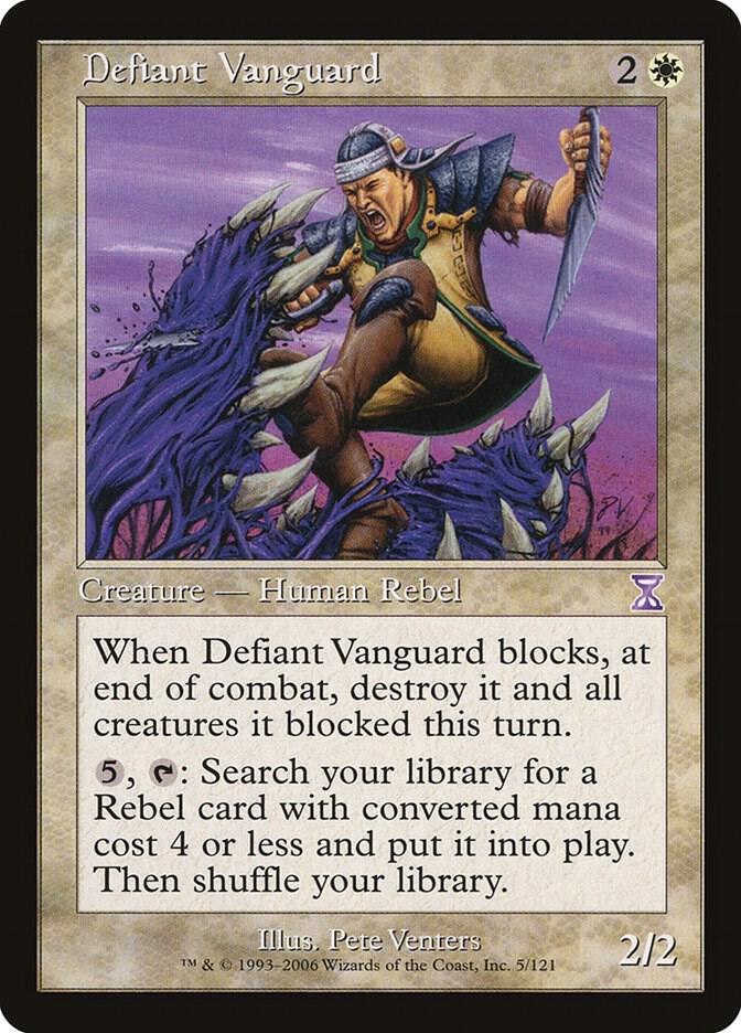 Defiant Vanguard (5) [Time Spiral Timeshifted]