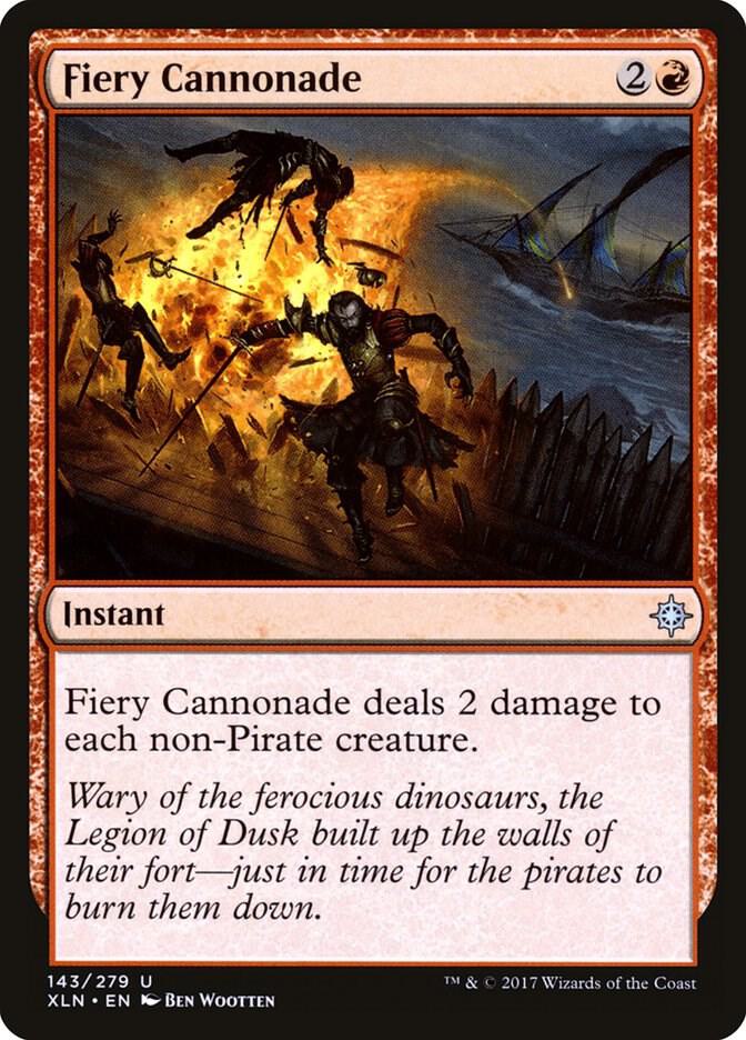 Fiery Cannonade (143) [Ixalan]