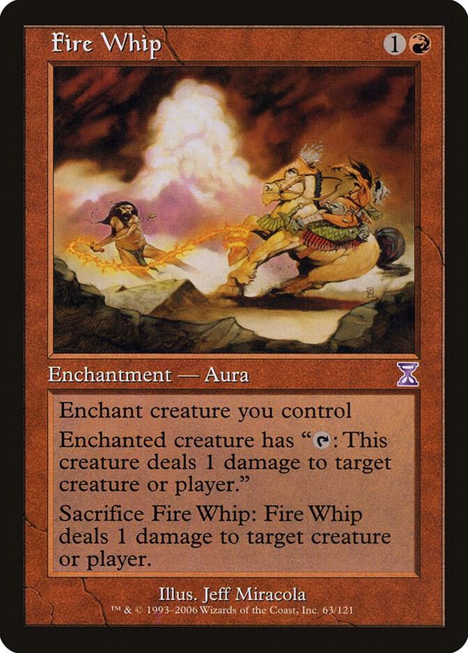 Fire Whip (63) [Time Spiral Timeshifted]