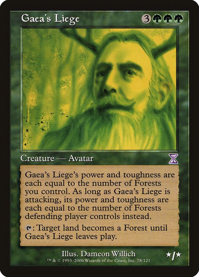 Gaea's Liege (78) [Time Spiral Timeshifted]