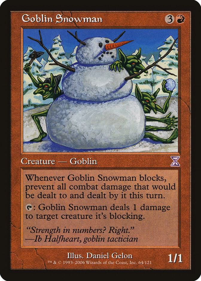 Goblin Snowman (64) [Time Spiral Timeshifted]