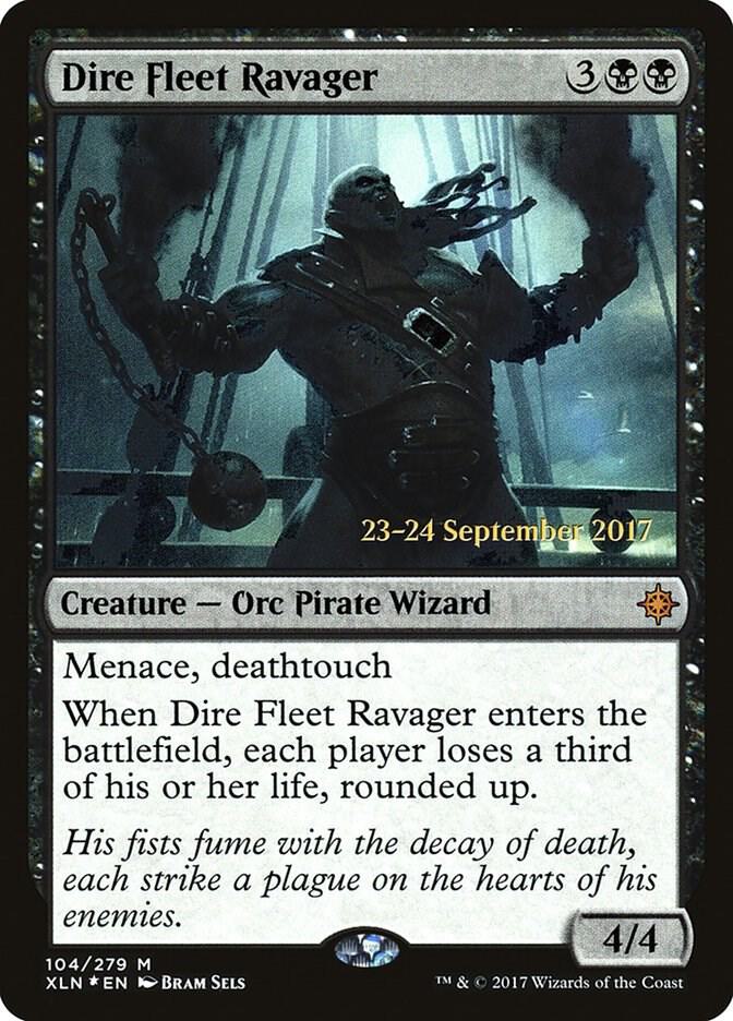 Dire Fleet Ravager (104) [Prerelease Cards]