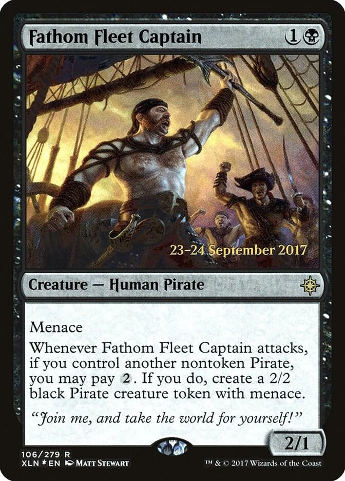 Fathom Fleet Captain (106) [Prerelease Cards]