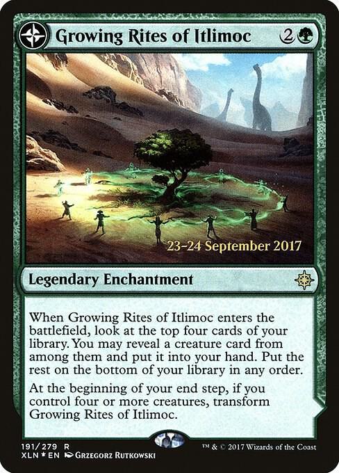 Growing Rites of Itlimoc (XLN) (191) [Prerelease Cards]