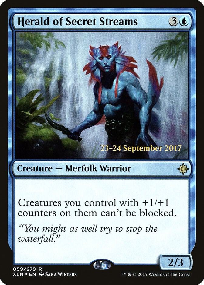 Herald of Secret Streams (59) [Prerelease Cards]