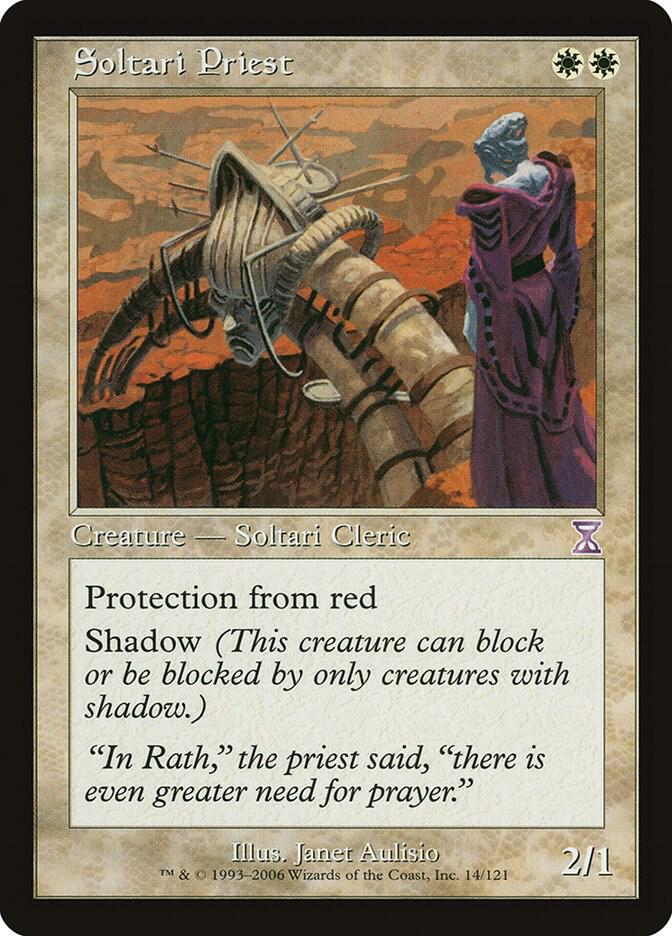 Soltari Priest (14) [Time Spiral Timeshifted]