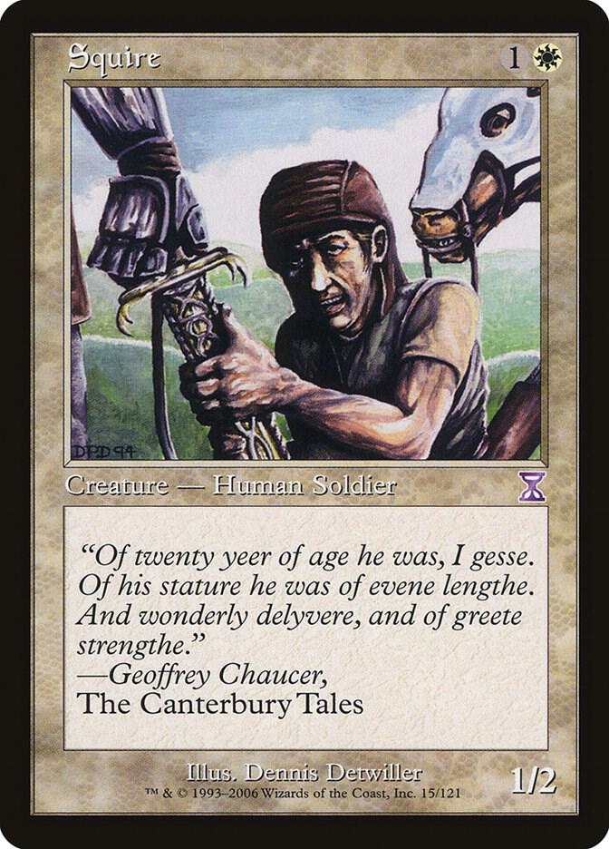 Squire (15) [Time Spiral Timeshifted]