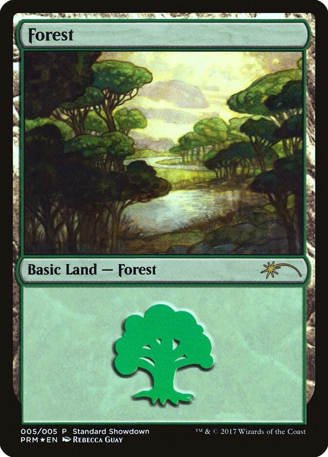 Forest (Rebecca Guay) (5) [Standard Showdown Promos]