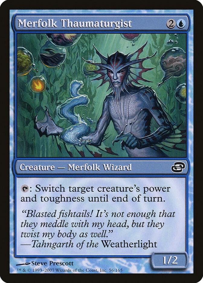 Merfolk Thaumaturgist (56) [Planar Chaos]