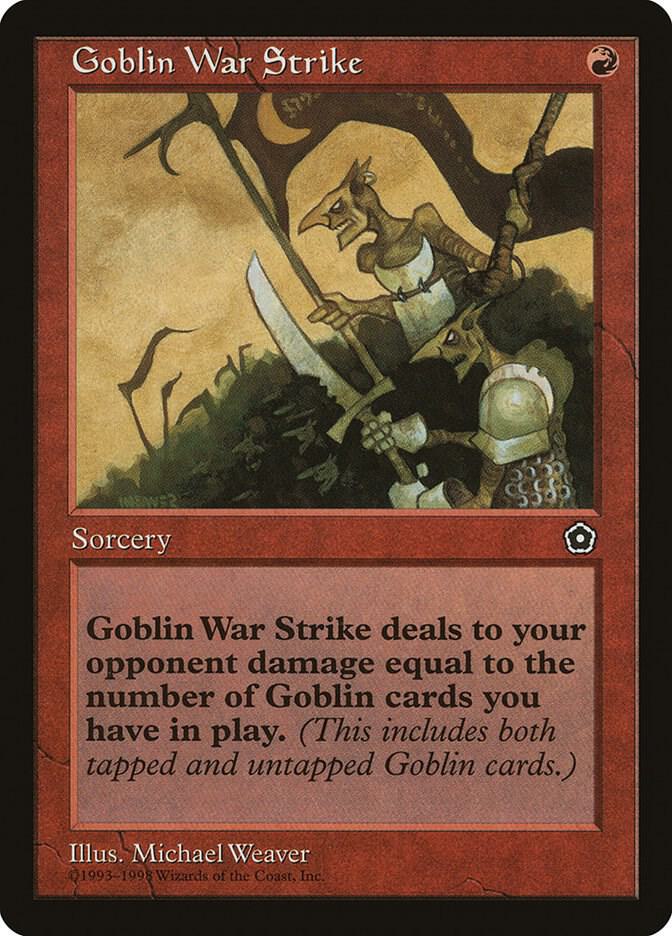 Goblin War Strike (105) [Portal Second Age]