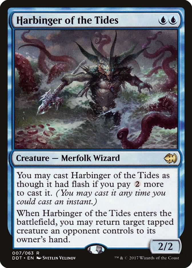 Harbinger of the Tides (7) [Duel Decks: Merfolk vs. Goblins]
