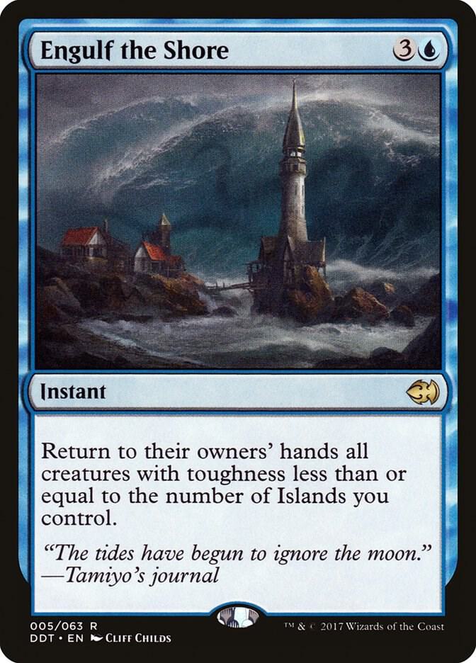 Engulf the Shore (5) [Duel Decks: Merfolk vs. Goblins]