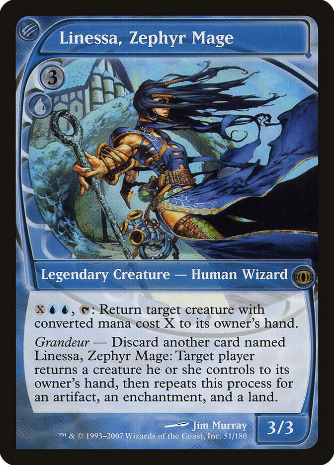 Linessa, Zephyr Mage (51) [Future Sight]