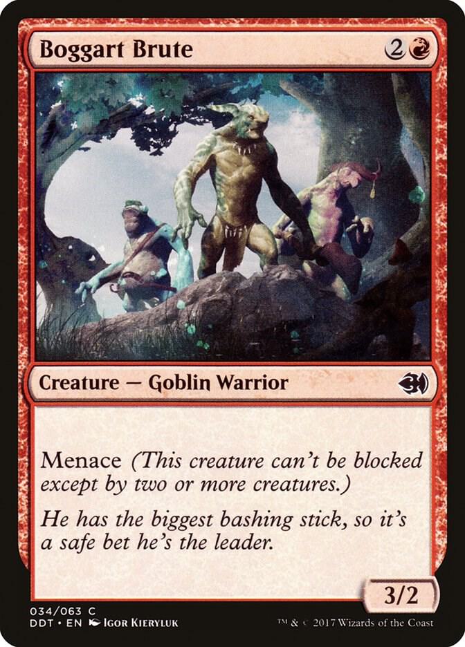Boggart Brute (34) [Duel Decks: Merfolk vs. Goblins]