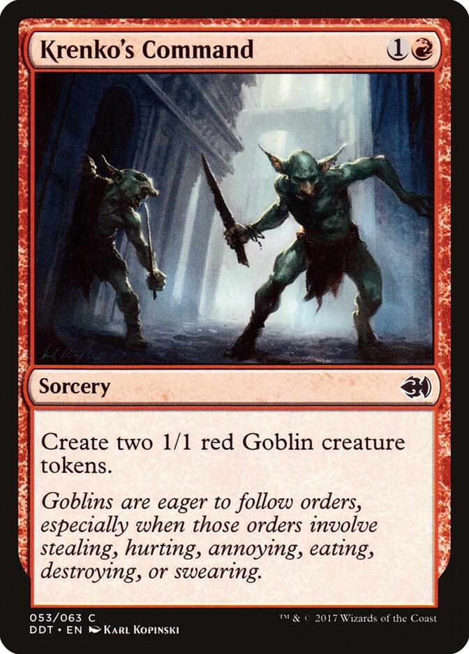 Krenko's Command (53) [Duel Decks: Merfolk vs. Goblins]