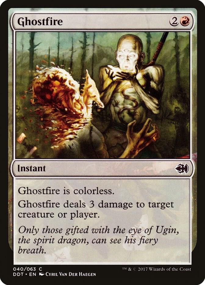 Ghostfire (40) [Duel Decks: Merfolk vs. Goblins]