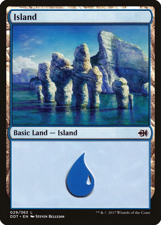 Island (029) [Duel Decks: Merfolk vs. Goblins]