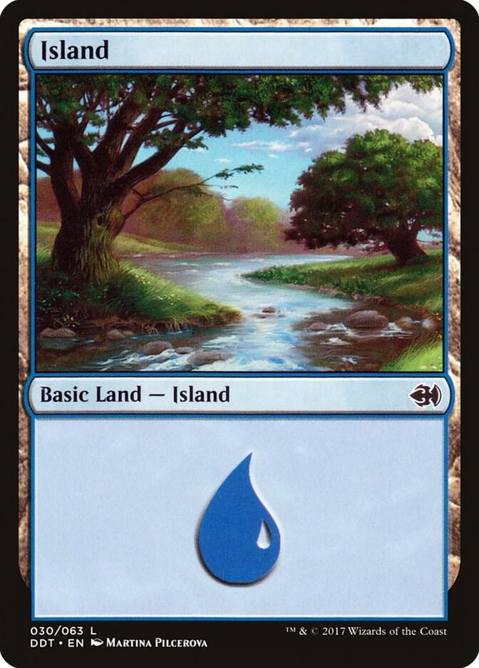 Island (030) [Duel Decks: Merfolk vs. Goblins]