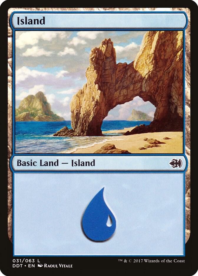 Island (031) [Duel Decks: Merfolk vs. Goblins]