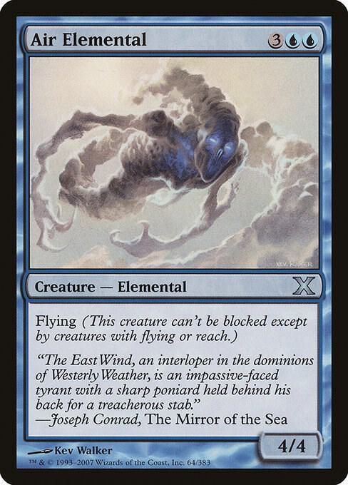 Air Elemental (64) [Tenth Edition]