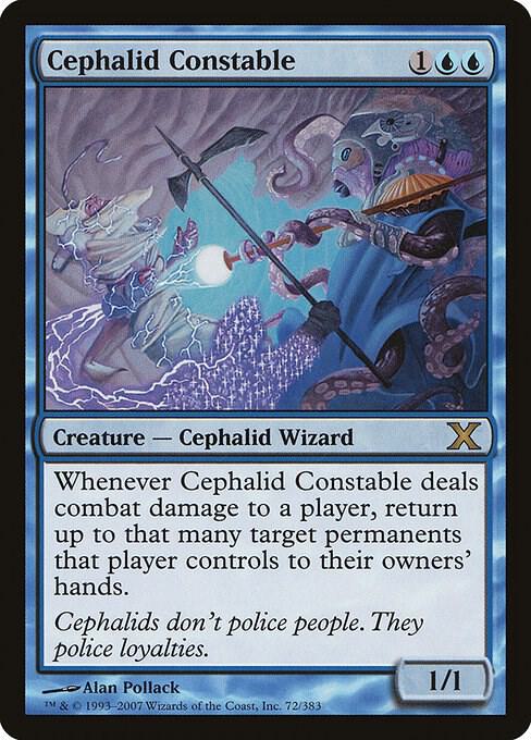 Cephalid Constable (72) [Tenth Edition]